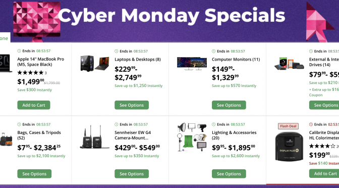 MacBook Air & Mac Mini Huge Cyber Monday Deals!